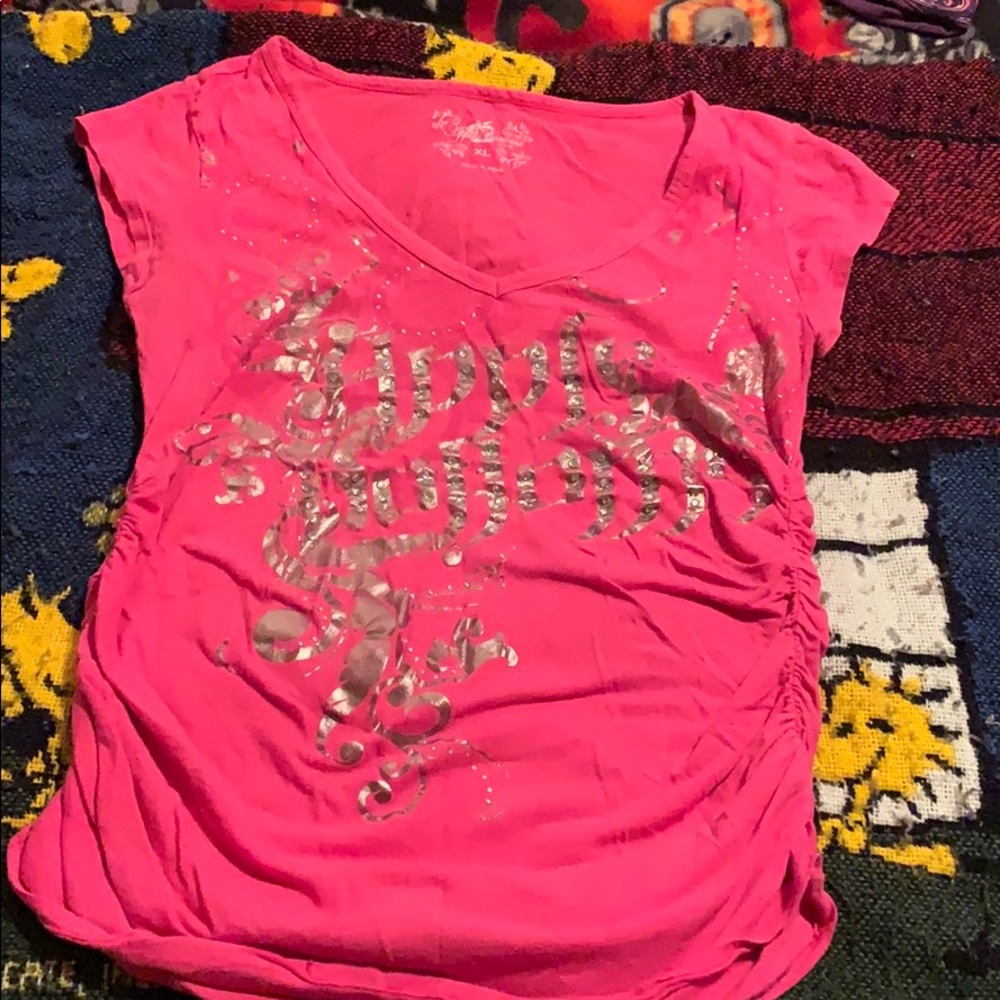 Apple Bottoms pink shirt